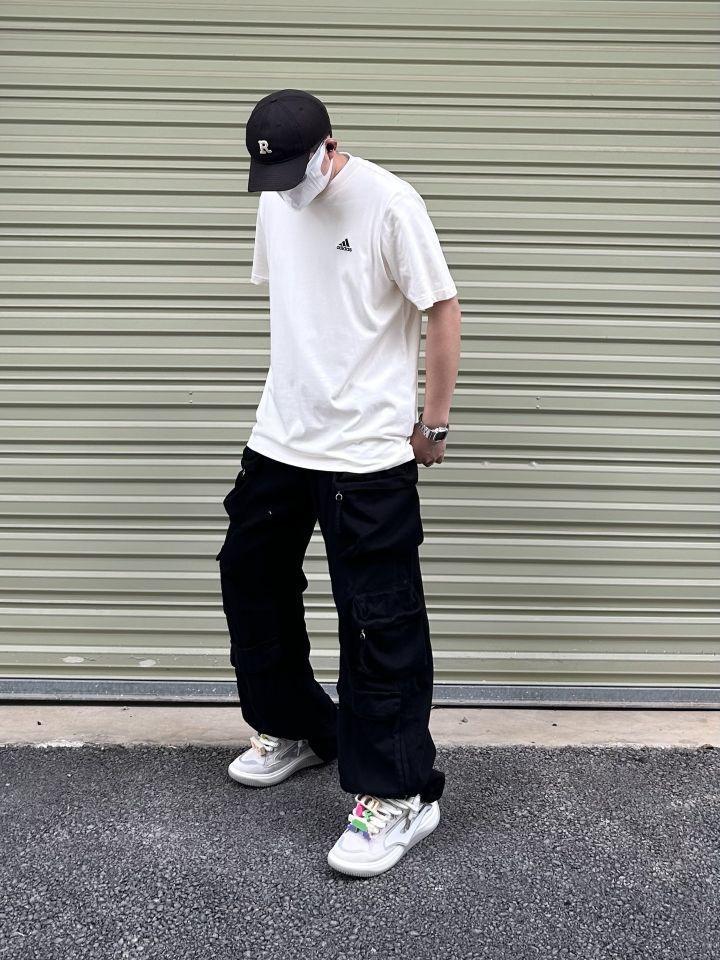 ootd||谁会拒绝一件好看的纯白短袖T恤呢❕